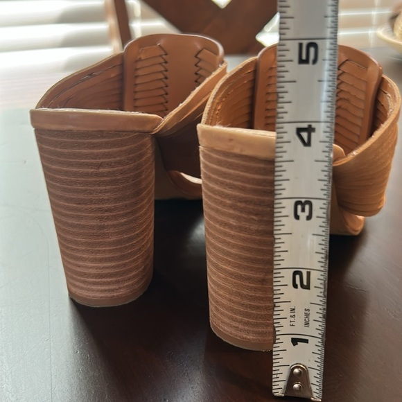 Vince Camuto Astar Leather Backless Sandal Mule Size 7.5 - Picture 8 of 15